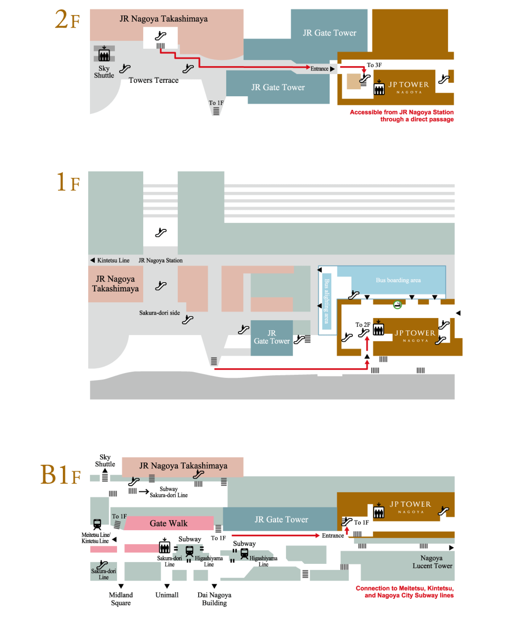 Access from Nagoya Station